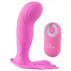   SMILE G-Spot Panty - nosivi akumulatorski, bežični vibrator (pink)