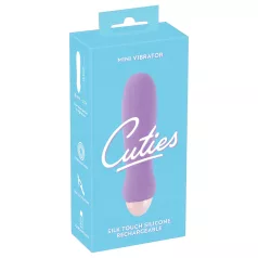   Cuties Mini Purple - bežični silikonski vibrator (ljubičasti)
