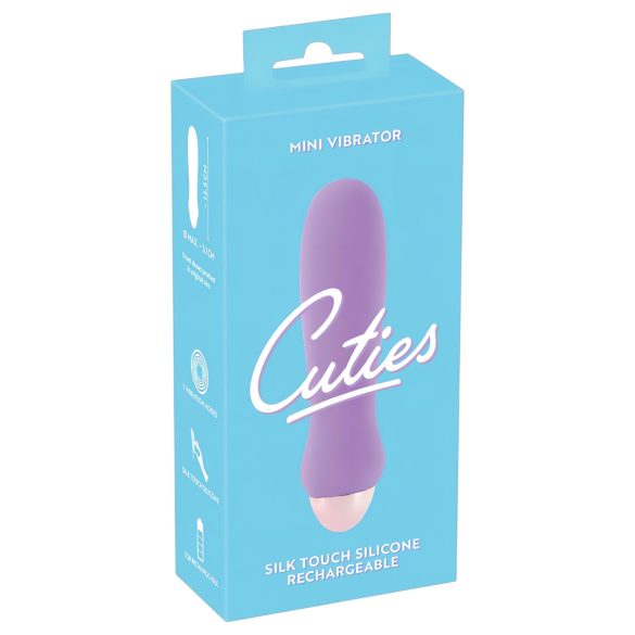 Cuties Mini Purple - akumulatorski silikonski vibrator (ljubičasta)