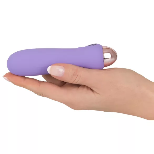 You2Toys - Cuties Mini Purple - punjivi, silikonski vibratorić u obliku štapića (ljubičasti)