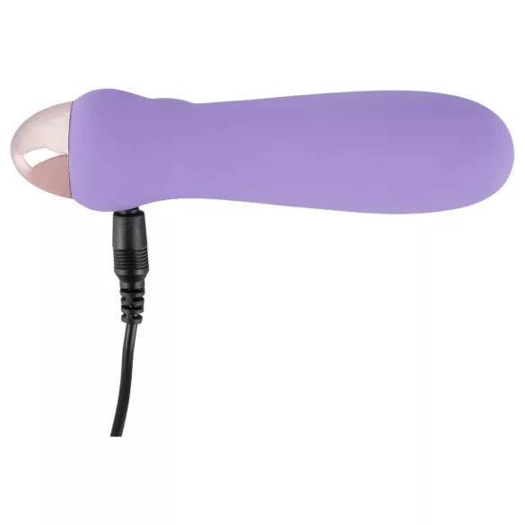 You2Toys - Cuties Mini Purple - punjivi, silikonski vibratorić u obliku štapića (ljubičasti)