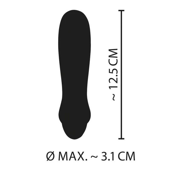 You2Toys - Cuties Mini Purple - punjivi, silikonski vibratorić u obliku štapića (ljubičasti)