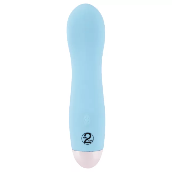 You2Toys - Cuties Mini Blue - akumulatorski G-tačka vibrator (tirkizni)