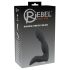 Rebel - bežični prostatični vibrator sa penisom (crni)