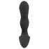 Rebel - bežični prostatični vibrator sa penisom (crni)