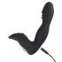Rebel - bežični prostatični vibrator sa penisom (crni)