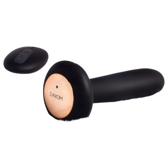 Svakom Primo - punjivi, vodootporni, grejni analni vibrator (crni)