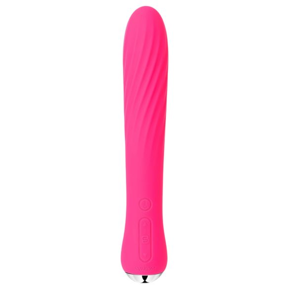 Svakom Anya - punjivi grejni štapić vibrator (crvena)