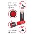 You2Toys - Punjivi vibrator u obliku ruža (crveni)