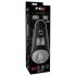 PDX Ultimate Milker - usisni - vibracioni masturbator (crni)