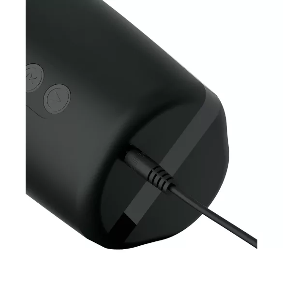 PDX Elite Moto Bator 2 - sisajući, gore-dole pokret veštačka vagina (crna)