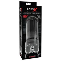   PDX Elite Extender Pro - punjači crni realistično-intimni stimulator