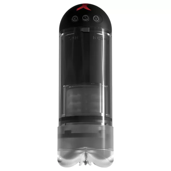 PDX Elite Extender Pro - punjači crni realistično-intimni stimulator