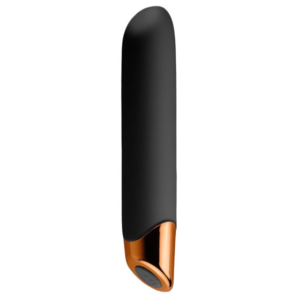 Chaiamo - bežični, vodootporni klasični vibrator (crni)