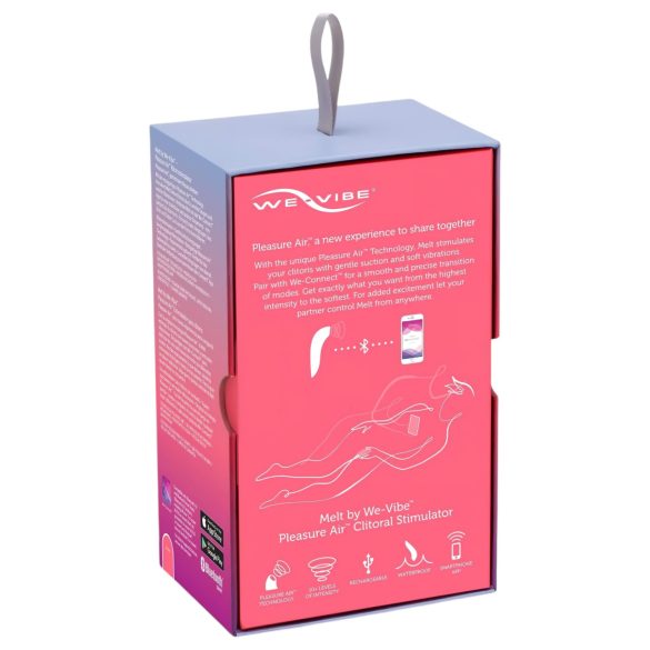 We-Vibe Melt - pametni stimulator klitorisa sa vazdušnim talasima (koral)