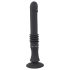 You2Toys Jebaća Mašina - crni vibrator sa vakuumskom bazom