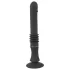 You2Toys Jebaća Mašina - crni vibrator sa vakuumskom bazom