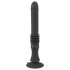 You2Toys Jebaća Mašina - crni vibrator sa vakuumskom bazom