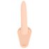 You2Toys - Strap-On - punjivi, podesivi vibrator (prirodna boja)