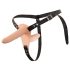 You2Toys - Strap-On - Dupli Vibrator za Telo (Naturalan)