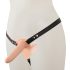 You2Toys - Strap-On - Dupli Vibrator za Telo (Naturalan)