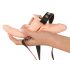 You2Toys - Strap-On - Dupli Vibrator za Telo (Naturalan)