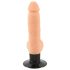 Prirodna koža M - realistični dildo sa vakuumom (natur)
