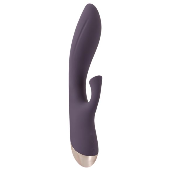 Javida - vodootporni vibrator sa sisaljkom za klitoris (ljubičasti)