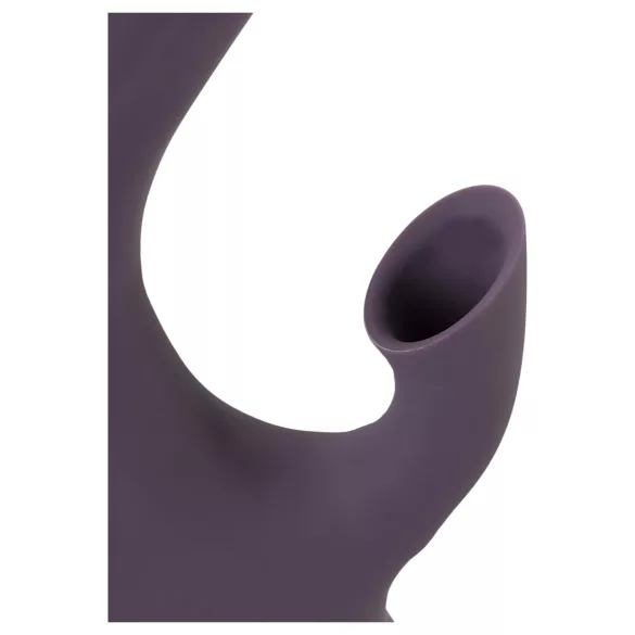 Javida - vodootporni vibrator sa sisaljkom za klitoris (ljubičasti)