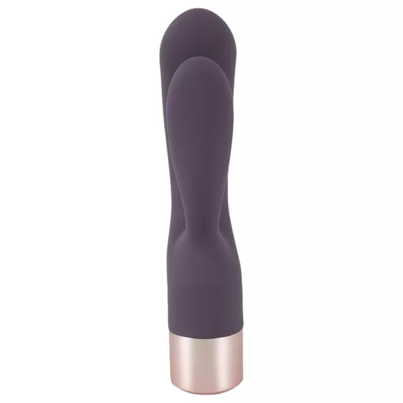 You2Toys Elegant Double - punjiva vibrator sa dodatkom za klitoris (ljubičasta)