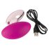 Par za užitak - akumulatorski mini masažer vibrator (roze)