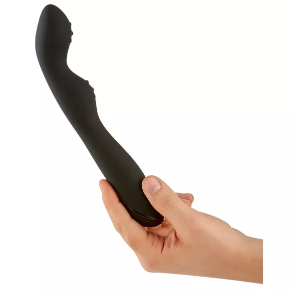 Rebel P-Spot - Dvostruki vibrirajući masažer prostate (crni)
