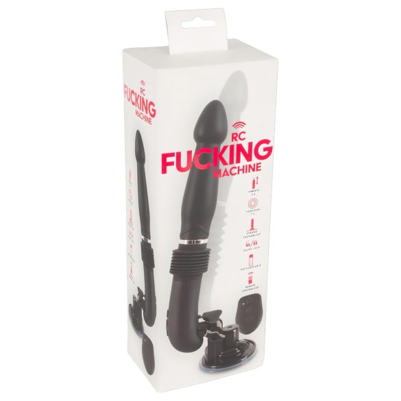 You2Toys - RC Jebozovna Mašina - punjiva gurajuća vibrator (crna)