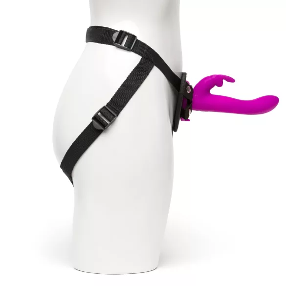 Happyrabbit Strap-On - zeka pojas sa vibratorom (ljubičasti)