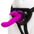 Happyrabbit Strap-On - zeka pojas sa vibratorom (ljubičasti)
