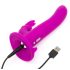 Happyrabbit Strap-On - zeka pojas sa vibratorom (ljubičasti)