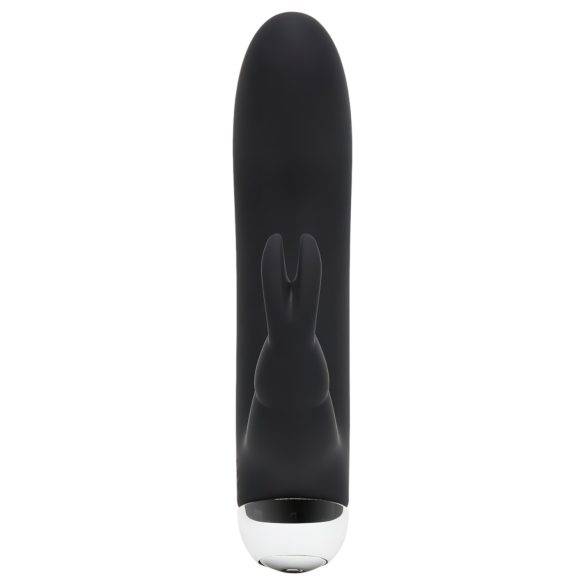 Pedeset nijansi sive Greedy Girl - vibrator sa stimulacijom klitorisa (crni)