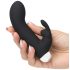 Pedeset nijansi sive Greedy Girl - vibrator sa stimulacijom klitorisa (crni)