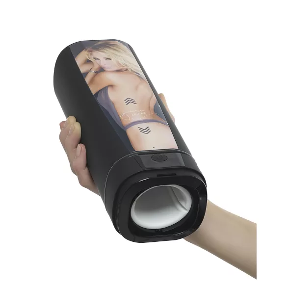 Kiiroo Onyx+ Jessica Drake - интерактивни мастурбатор (црн)