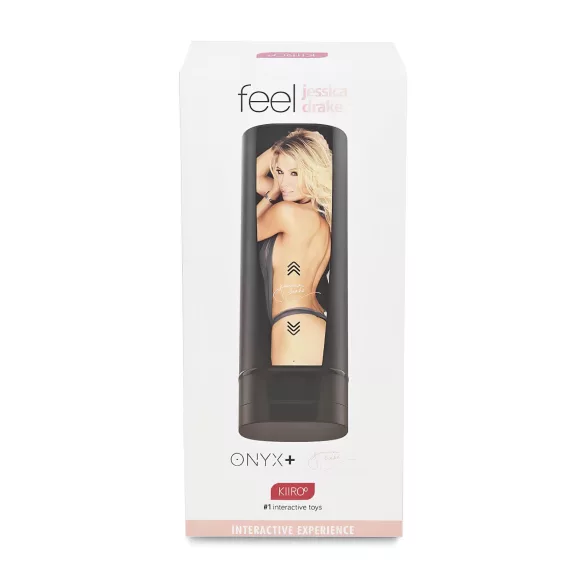 Kiiroo Onyx+ Jessica Drake - интерактивни мастурбатор (црн)
