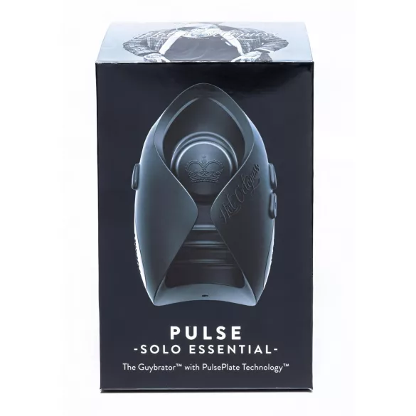 Hot Octopuss Pulse Solo Essential - батеријски мастурбатор (црни)