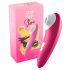 ROMP Shine - vodootporni vibrator sa vazdušnim talasima za klitoris (roze)