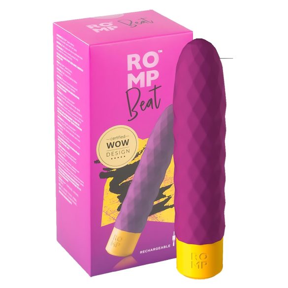 ROMP Beat - akumulatorski, vodootporni štap vibrator (ljubičasti)