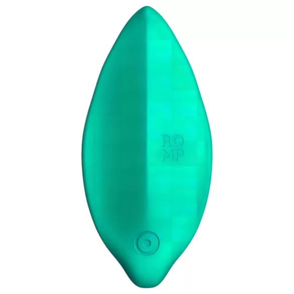 ROMP Wave - punjivi vodootporni vibrator za klitoris (zeleni)