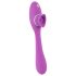 You2Toys 2 Funkcije Vibe - punjivi 2u1 vibrator (ljubičasti)