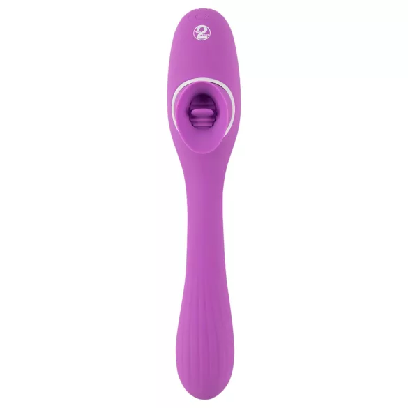 You2Toys 2 Funkcije Vibe - punjivi 2u1 vibrator (ljubičasti)