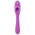 You2Toys 2 Funkcije Vibe - punjivi 2u1 vibrator (ljubičasti)