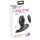 XOUXOU - punjivi dvostruki analni vibrator (crni)