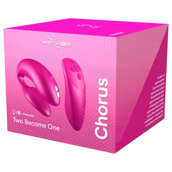 We-Vibe Chorus - pametan punjivi vibrator za parove (pink)