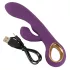 You2Toys - Rabbit Petit - punjivi vibrator za stimulaciju klitorisa (ljubičasti)